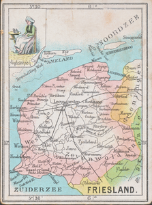 711416 Reclamekaartje van H. Schmitz, Magazijn “De Witte Roos”, Ruime sorteering in: Tricot en Katoenen Ondergoederen, ...